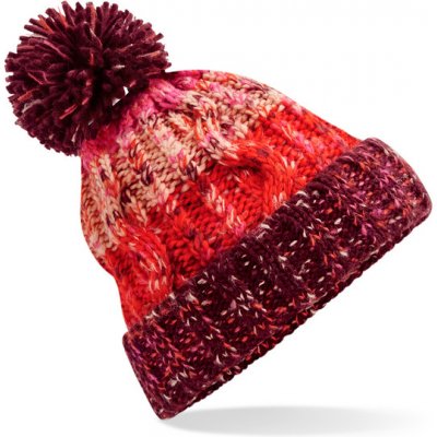 Beechfield s bambulí Corkscrew beanie B486 vínová – Hledejceny.cz