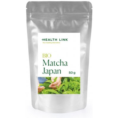 HEALTH LINK Matcha Japan prášek BIO 50 g – Zboží Mobilmania
