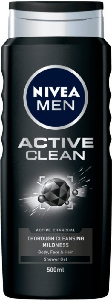 Nivea Men Active Clean Real Madrid Edition sprchový gel 500 ml |  Srovnanicen.cz