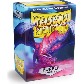 Dragon Shield Matte Purple obaly 100 ks