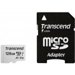 Transcend microSDXC UHS-I U3 128 GB TS128GUSD300S-A – Hledejceny.cz