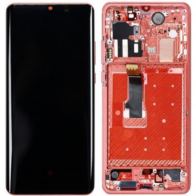 LCD Displej + Dotykové sklo + Přední kryt + Baterie Huawei P30 Pro