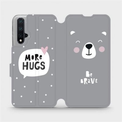 Pouzdro Mobiwear parádní flip Honor 20 - MH06P Be brave - more hugs – Zbozi.Blesk.cz