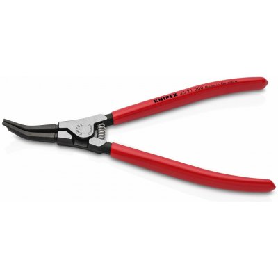KNIPEX 45 21 200 Montážní kleště pro rozpěrné kroužky na hřídelích potaženo plastem atramentované na černo 220 mm – Zboží Dáma