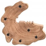 ORION Mango Věšák na klíče 25,5 x 26 cm, mangové dřevo ORION 200210 – Hledejceny.cz