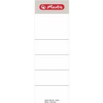 Samolepící štítky na pořadače 8cm 10ks bílé, Herlitz – Hledejceny.cz