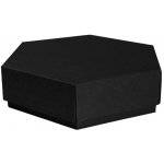Dárková krabice s víkem 255x255x70/60 mm, černá – Zboží Mobilmania