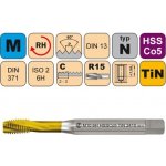 NÁSTROJE CZ Strojní závitník /CZZ2410/ pro metrický závit se šroubovitou drážkou CZZ Závit: M4 – Hledejceny.cz