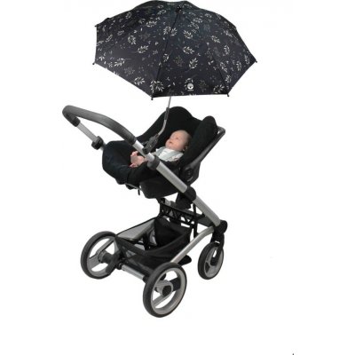 Dooky slunečník Romantic Leaves Black – Zbozi.Blesk.cz