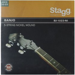 Stagg Stagg BJ-1023-NI, sada strun pro banjo