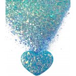 Holografické glitrové třpytky do pryskyřice 10g modrofialové – Hledejceny.cz