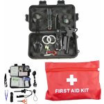 CHZ Survival box na přežití AID KIT KPZ 27v1 EDC – Zboží Dáma