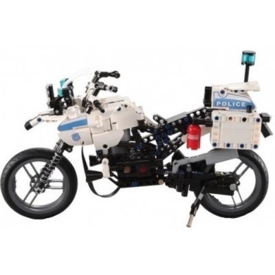 IQ models Policejní motorka stavebnice 539 dílků RTR 1:10