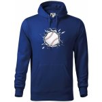 Baseball míč v triku mikina Cape s kapucí královská modrá – Hledejceny.cz