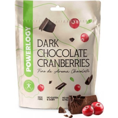 Powerlogy Dark Dražované Plody Brusinky 100 g – Sleviste.cz