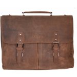 Bugatti Luca pánská kožená aktovka 49563902 hnědá – Hledejceny.cz
