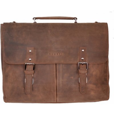 Bugatti Luca pánská kožená aktovka 49563902 hnědá – Hledejceny.cz