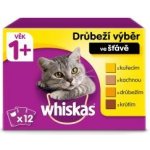 Whiskas drůbeží výběr ve šťávě 12 x 85 g – Sleviste.cz