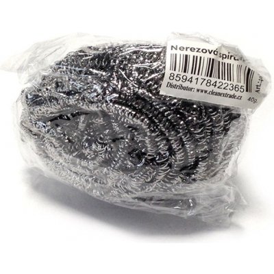 Drátěnka nerezová spirálová JUMBO 40 g – Zbozi.Blesk.cz