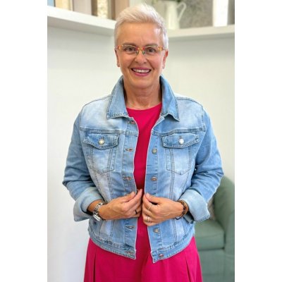 BS džínová bunda sv.modrá – Zboží Mobilmania