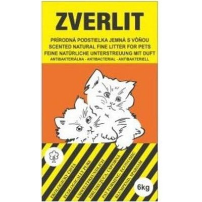 Zverlit Jemná přírodní podestýlka s vůní pro kočky oranžová 6 kg – Hledejceny.cz