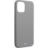 Pouzdro a kryt na mobilní telefon Apple Pouzdro Roar Colorful Jelly Case Apple Iphone 12 Pro Max šedé