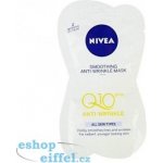 Nivea Visage Q10 Plus vyhlazující maska proti vráskám Smoothing Anti-wrinkle Mask 2x7,5 ml – Zboží Dáma