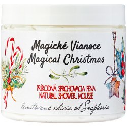 Soaphoria Magical Christmas sprchová pěna Grape Oil Borage Oil Coconut Oil Apricot Oil 100% Organic 250 ml