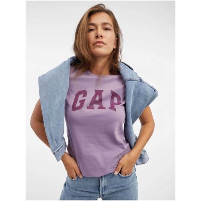 GAP dámské tričko s logem Fialové