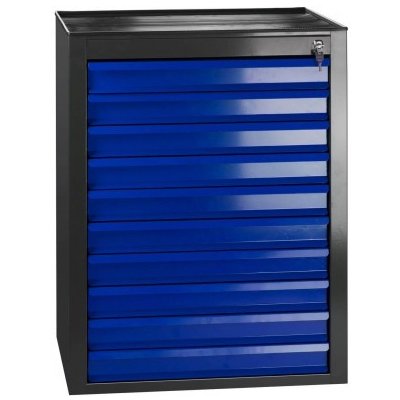 Dema Fernando Maxi 10 zásuvková antracit / modrá 24865DGE – Zboží Mobilmania