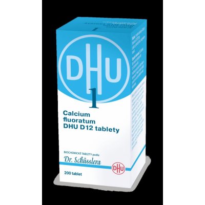 CALCIUM FLUORATUM DHU POR D6(D12) TBL NOB 200 – Zboží Mobilmania