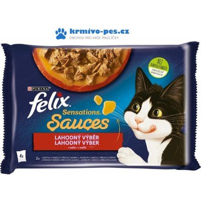 Felix Sensations Sauce Surpr. krůta 4 x 85 g – Zboží Mobilmania