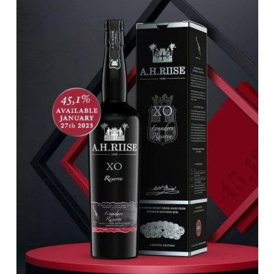A.H. Riise Founders Reserve IV 45,1% 0,7 l (karton) – Zboží Dáma