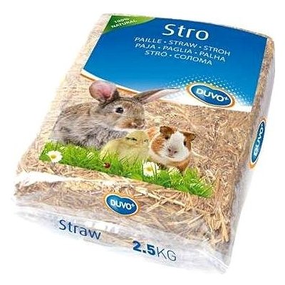 DUVO+ Podestýlka pro hlodavce sláma 2,5 kg – Zbozi.Blesk.cz