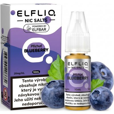 ELF LIQ Blueberry 10 ml 20 mg – Hledejceny.cz