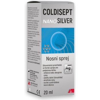 Coldisept nanoSilver nosní sprej 20 ml