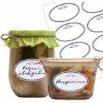 12 ks Dekorační samolepky ovál 96x55mm – Hledejceny.cz