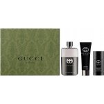 Gucci Guilty Eau Pour Homme EDT 90 ml + deostick 75 ml + sprchový gel 50 ml dárková sada – Zboží Dáma