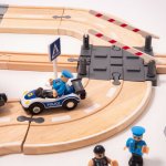 Aga4Kids Dřevěná vláčkodráha DS5644 30 dílů – Zboží Dáma