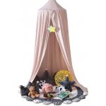 KIK Baldachýn opona týpí stan visí světle růžová – Zboží Dáma