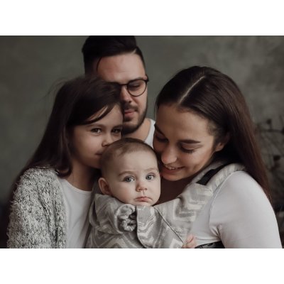 MoniLu UNI Boho světle šedá – Zboží Mobilmania