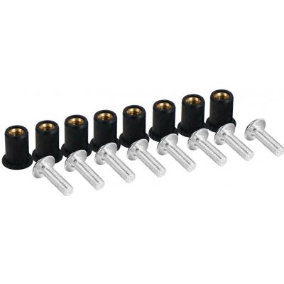 MOTION STUFF Montážní sada na plexi (3x8ks/set) – Zboží Mobilmania