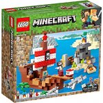 LEGO® Minecraft® 21152 Dobrodružství pirátské lodi – Zbozi.Blesk.cz