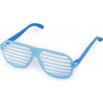 Stoklasa Párty brýle mřížka modrá neon – Sleviste.cz