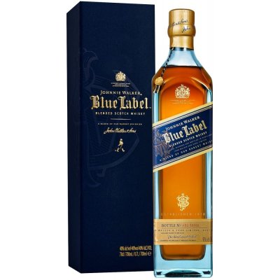 Johnnie Walker Blue Label 60y 40% 0,7 l (holá láhev) – Hledejceny.cz