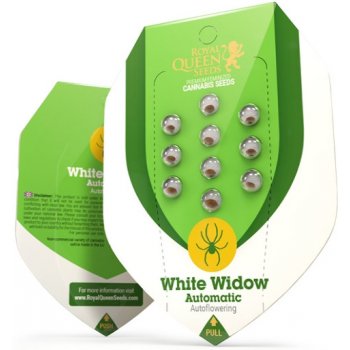 Royal Queen Seeds White Widow Automatic semena neobsahují THC 3 ks