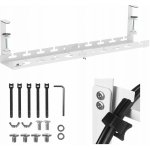 Maclean MC-103 W bílý Univerzální podstolový organizér na kabely – Zboží Živě