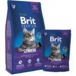 Brit cat senior Dry Premium 1,5 kg – Hledejceny.cz