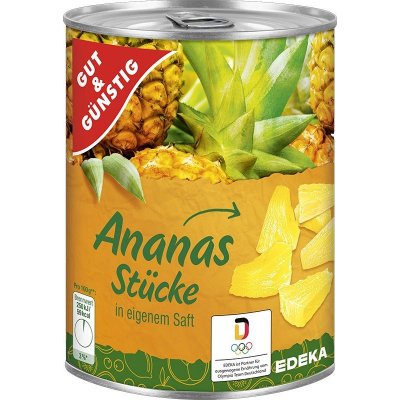 G&G Ananas kousky ve sladkém nálevu 565 g – Sleviste.cz