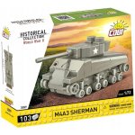 COBI 3089 tank Sherman M4A1 – Zboží Dáma
